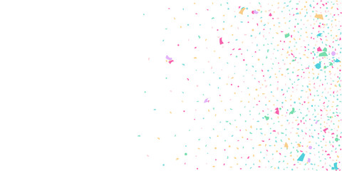 Abstract flying confetti.