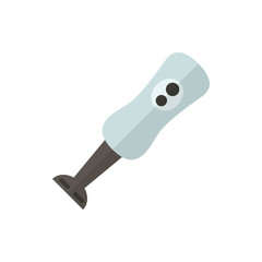hand blender flat vector icon