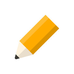 pencil flat vector icon