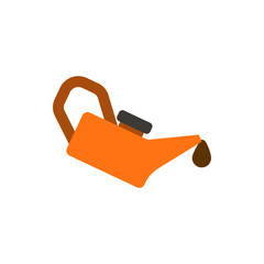 lubricator flat vector icon