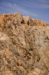 rock and sky