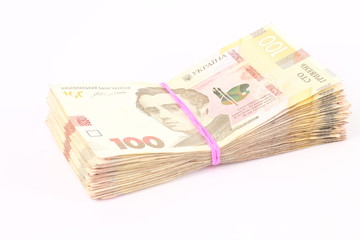 Ukrainian hryvnia banknotes modern notes