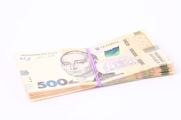 Ukrainian hryvnia banknotes modern notes