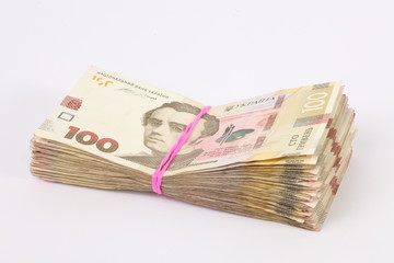 Ukrainian hryvnia banknotes modern notes