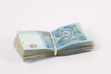 Ukrainian hryvnia banknotes modern notes
