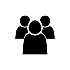 Group icon. Business team symbol