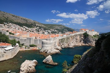 Dubrovnik walled town