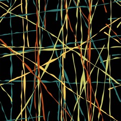 Abstract background with lines. Seamless pattern. Vector illustration.