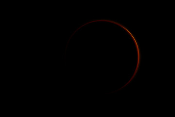 Different phases of solar and lunar eclipse, 2/7/2019 