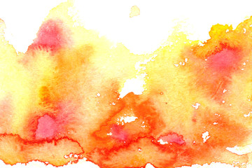 Hand drawn watercolor abstract background	