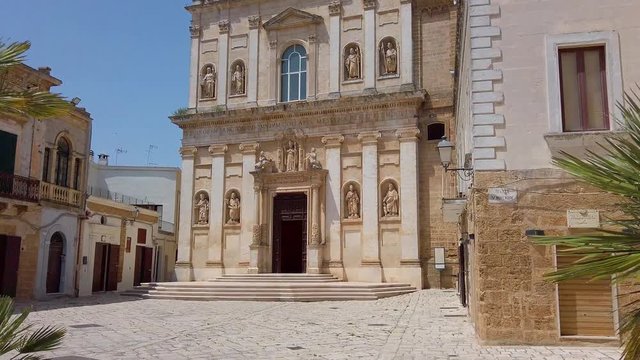 Church of St. Anna. Mesagne. Puglia. Italy,