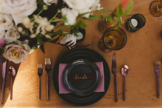 wedding setting