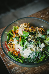 Vegan Buddha bowl salad