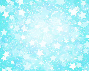 Beautiful background with winter decorative snowflakes