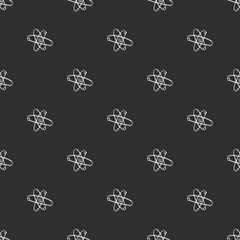 Light bulb Seamless Pattern hand drawn. Vector Illustration