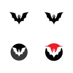 Naklejka premium bat ilustration vector icon logo template