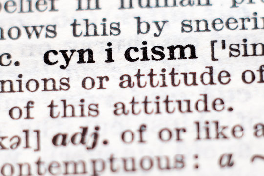 Definition of word cynicism