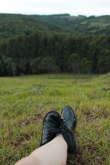 boots rural farm green 