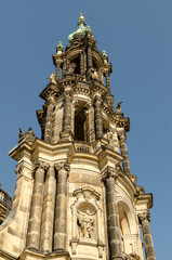 Fototapeta na wymiar Katholische Hofkirche (Dresden, Germany)