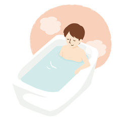 入浴　男性