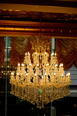 Chandeliers, beautiful light, luxury light