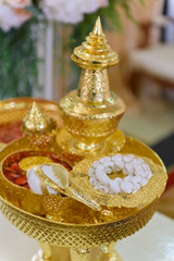 Water Pouring, Thai Traditional Ceremony, Engagement