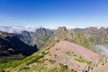 Views of Pico Arieiro in Madeira (Portugal)