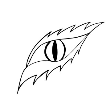 Dragon Eye Spiral Notebook by PJ Scoggins - Pixels