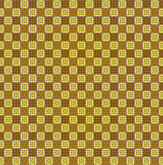 Seamless Batik Pattern.Able to repeat for textile printing