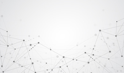 Internet connection abstract sense of science and technology graphic design background. Vector illustration