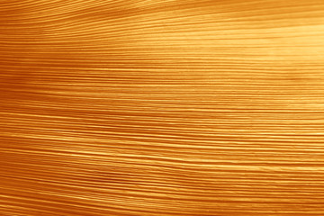 Surface of leaf gold color for textured background.