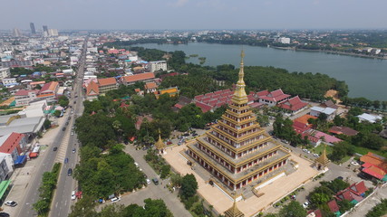 Phrathat Khaennakorn Wat Nongwang  Khonkaen Thailand