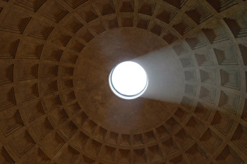 Pantheon dome in Rome