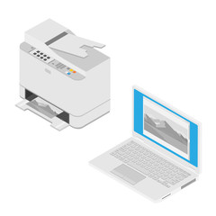 Realistic isometric printer