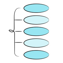 Obraz premium diagram template vector
