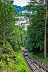Diana Standseilbahn Karlsbad Aussichtsturm