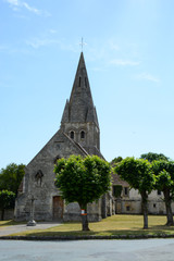 Fototapeta na wymiar Eglise de Gadencourt