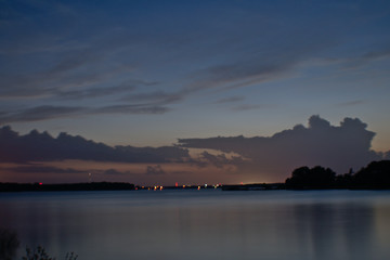 Lake Texoma Landscape After Storm