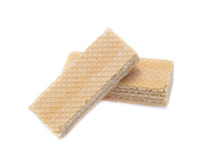 Wafers stick isolated on white background