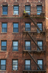 Obraz premium New York Apartment Building 