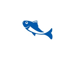 Fish icon illustration vector template design