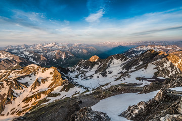 South western viewpoint of Pic du Midi, France