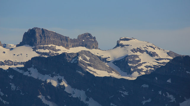 Reissend Nollen, mountain near Mount Titlis, Switzerland.