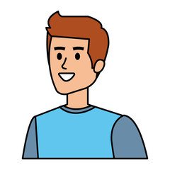 young man avatar character icon