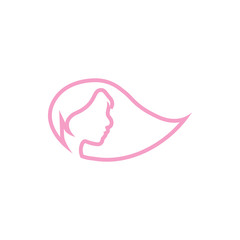 Woman graphic icon design template vector illustration