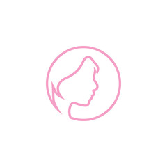Woman graphic icon design template vector illustration