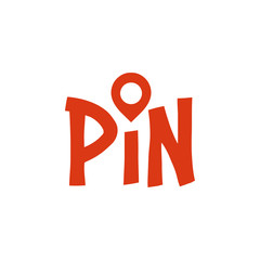 Pin map graphic icon design template vector illustration