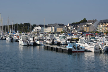 Fototapeta na wymiar Port d'étel, Bretagne, France