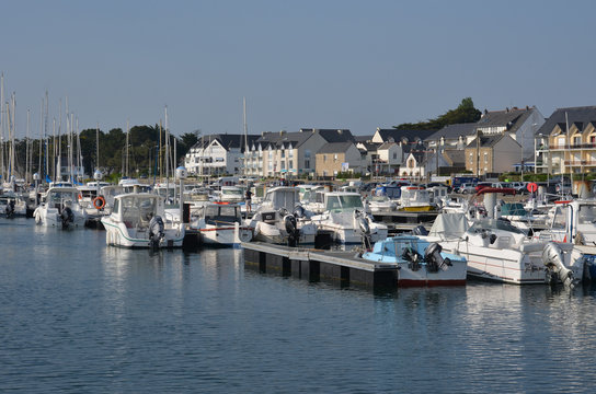 Port d'&eacute;tel, Bretagne, France
