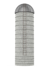 Agricultural Silo Isolated © nerthuz